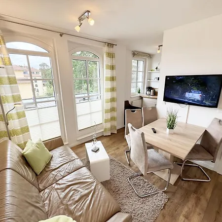 Apartment Haus Meeresblick-ferienwohnung 3 19 Duenenwind & 3 15 Steuerbord Baabe